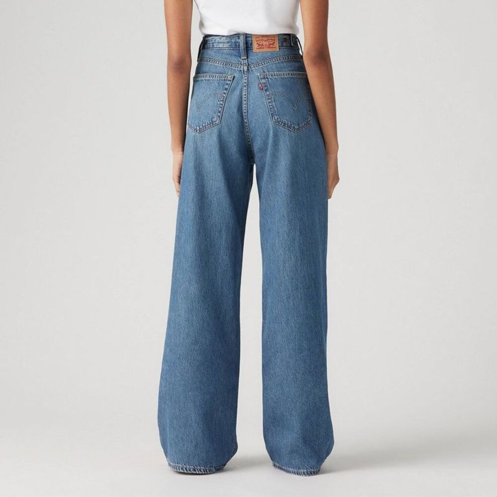 Open Box - Levi's - Women's High-Rise Cinch Baggy Je Chasing Dreams - Picture 3 of 3